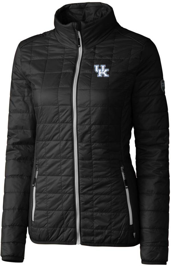 Cutter & Buck Women's Kentucky Wildcats Black Rainier PrimaLoft Eco Full-Zip Jacket product image