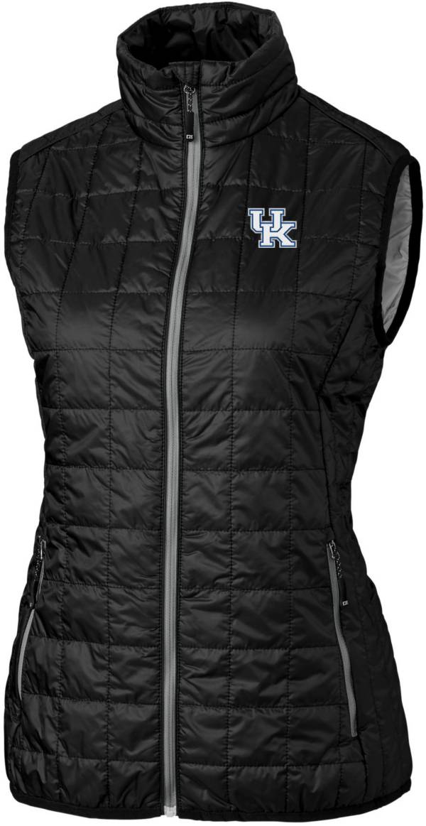 Cutter & Buck Women's Kentucky Wildcats Black Rainier PrimaLoft Eco Full-Zip Vest product image