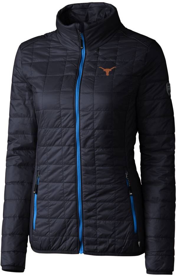 Cutter & Buck Women's Texas Longhorns Dark Navy Rainier PrimaLoft Eco Full-Zip Jacket product image