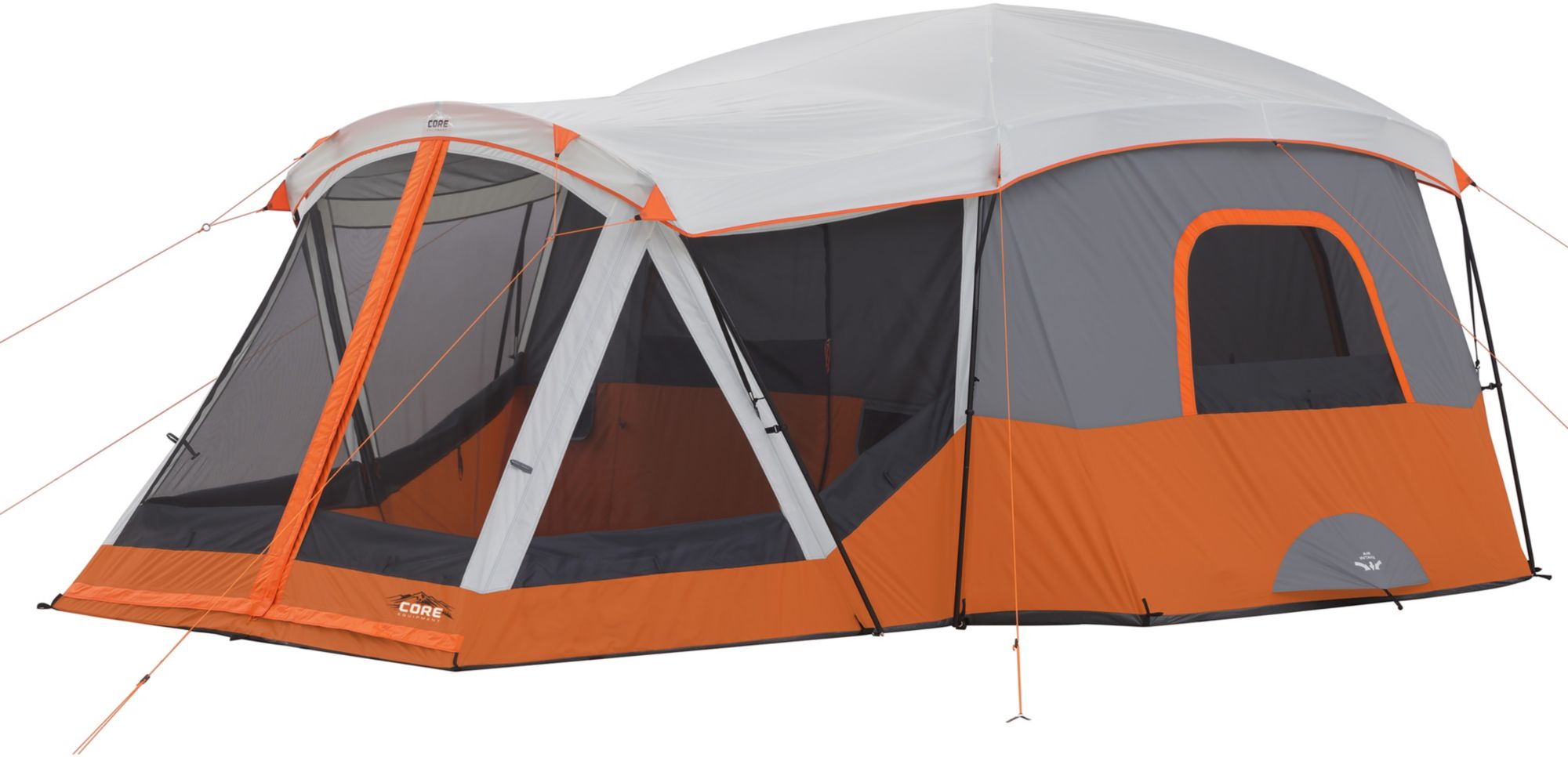 Core Equipment 11-Person Cabin Tent With Screen Room Sansujyuku sansujyuku.com