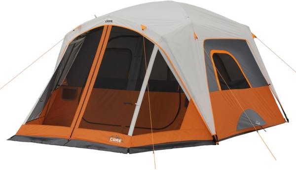 CORE® Equipment 10 Person Straight Wall Cabin Tent with Full