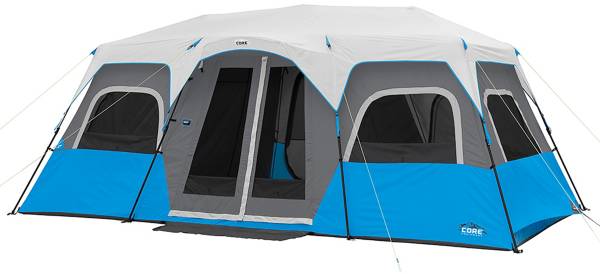 Core 10 Person Lighted Instant Cabin Tent