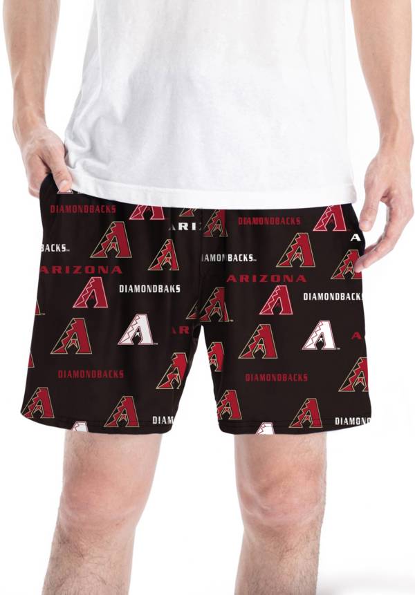 Concepts Men's Arizona Diamondbacks Black All Over Print Jam Shorts product image