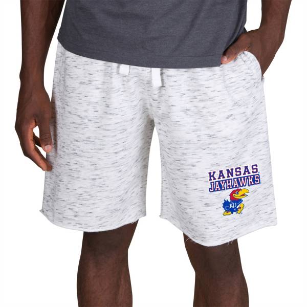 Men's Adidas Charcoal Kansas Jayhawks Reverse Retro Basketball Shorts