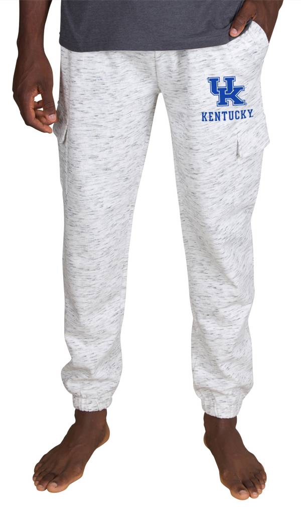 Concepts Sport Men's Kentucky Wildcats White Alley Fleece Pants product image