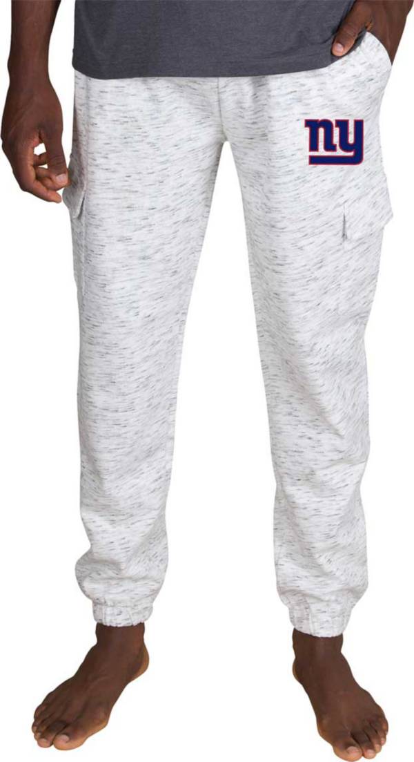 Concepts Sport Men's New York Giants Alley White/Charcoal Sweatpants product image