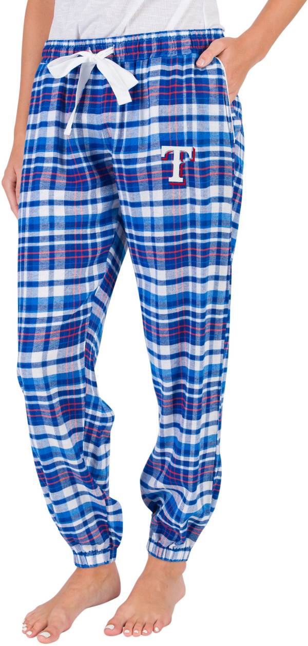 Concepts Women's Texas Rangers Royal Flannel Pants product image