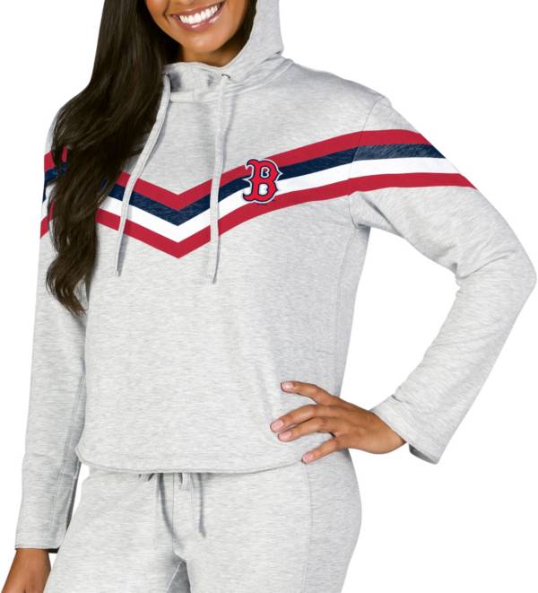 Concepts Sport Women's Boston Red Sox Grey Fleece Shirt product image
