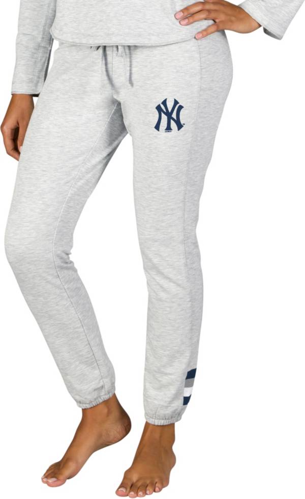 Concepts Sport Women's New York Yankees Grey Fleece Pants product image