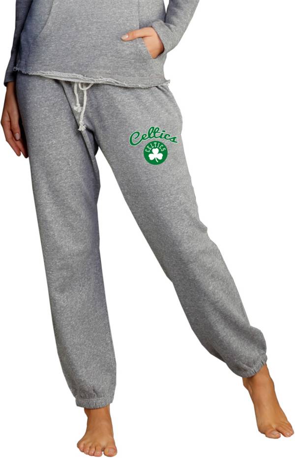 Concepts Sport Women's Boston Celtics Grey Mainstream Jogger Pants product image