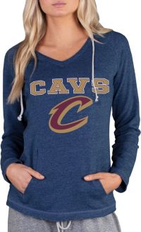 Cleveland Cavaliers Concepts Sport Women's Mainstream Terry Long Sleeve  T-Shirt - Navy