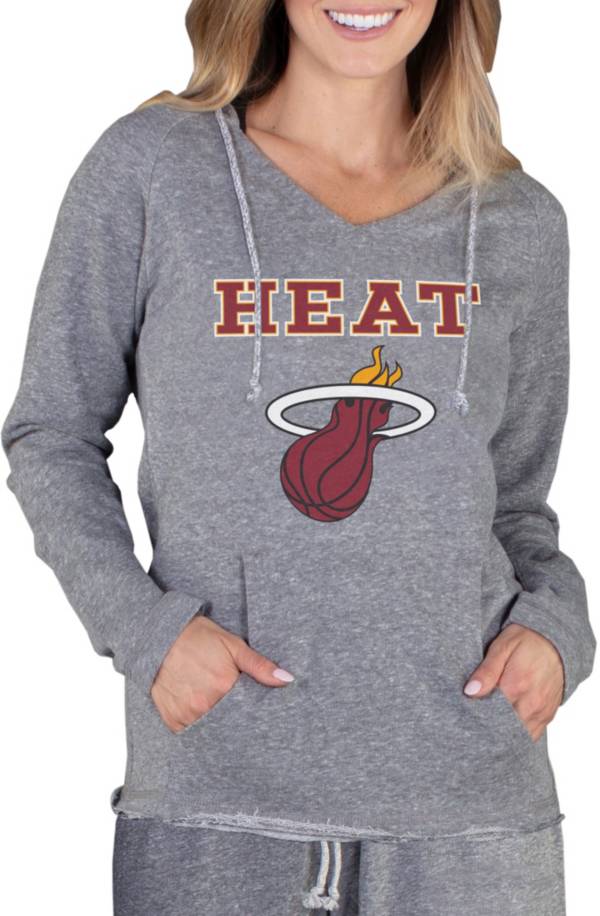 Concepts Sport Women's Miami Heat Grey Mainstream Hoodie product image