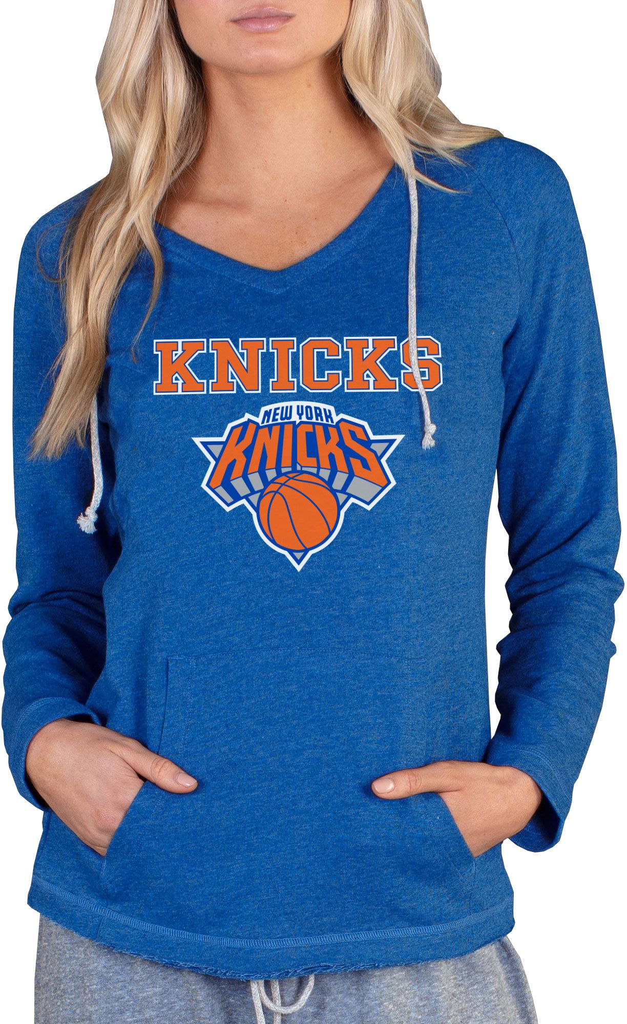 Concepts Sport Women's New York Knicks Royal Mainstream Hoodie