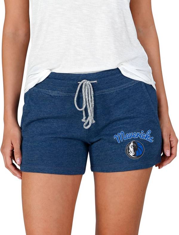Concepts Sport Women's Dallas Mavericks Navy Terry Shorts product image