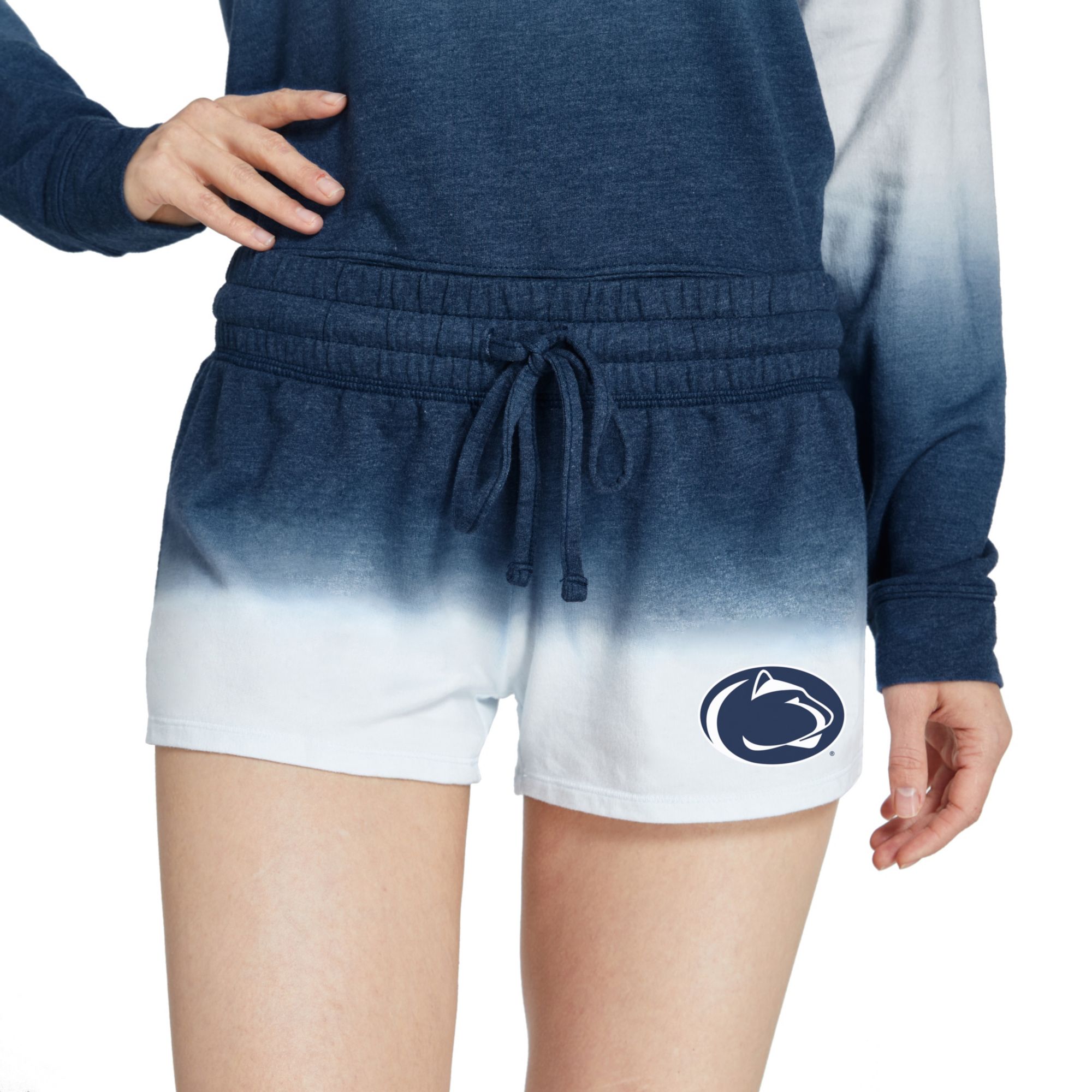 Concepts Sport Women's Penn State Nittany Lions Blue Terry Shorts product image