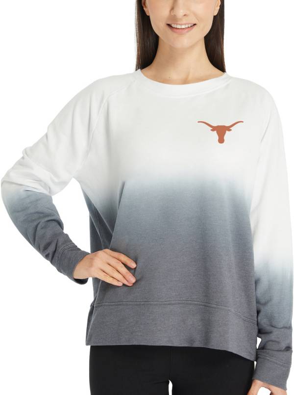 Concepts Sport Women's Texas Longhorns Grey Terry Long Sleeve T-Shirt product image