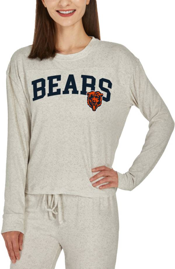 Concepts Sport Women's Chicago Bears White Long Sleeve T-Shirt product image