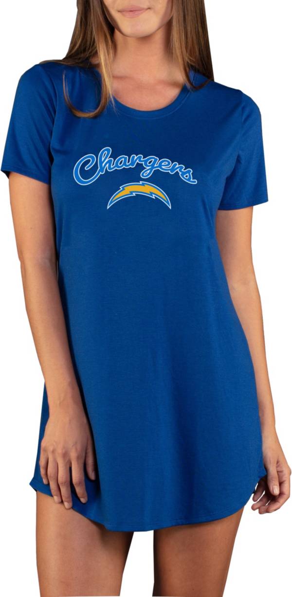 Concepts Sport Women's Los Angeles Chargers Marathon Royal Night Shirt product image