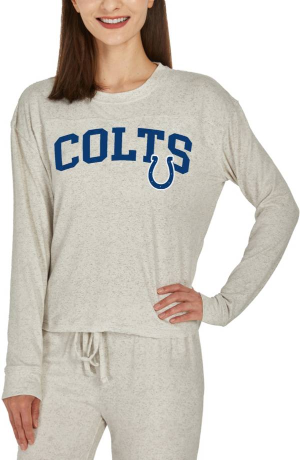 Concepts Sport Women's Indianapolis Colts White Long Sleeve T-Shirt product image
