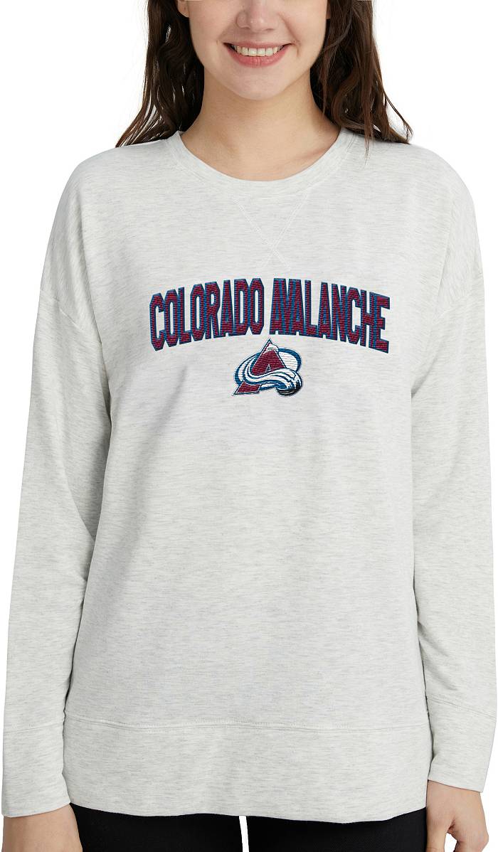 CHAMPION NHL COLORADO AVALANCHE CENTER ICE PULL OVER HOODIE