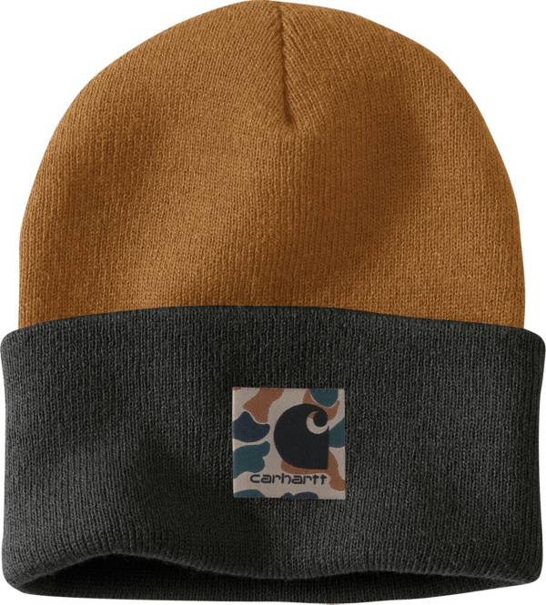 Carhartt Adult Knit Camo Patch Beanie product image