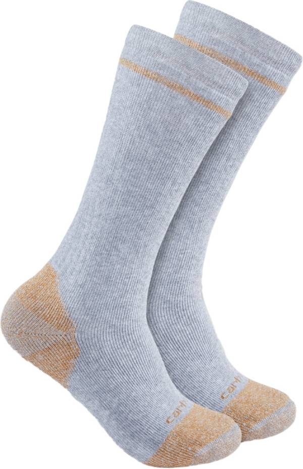 Carhartt Men's Midweight Cotton Blend Steel Toe Boot Socks - 2 | Dick's Goods