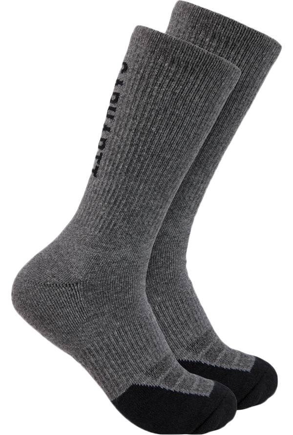Carhartt Men's Force Midweight Logo Crew Socks - 3 Pack product image