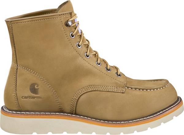 Carhartt soft cheap toe work boots