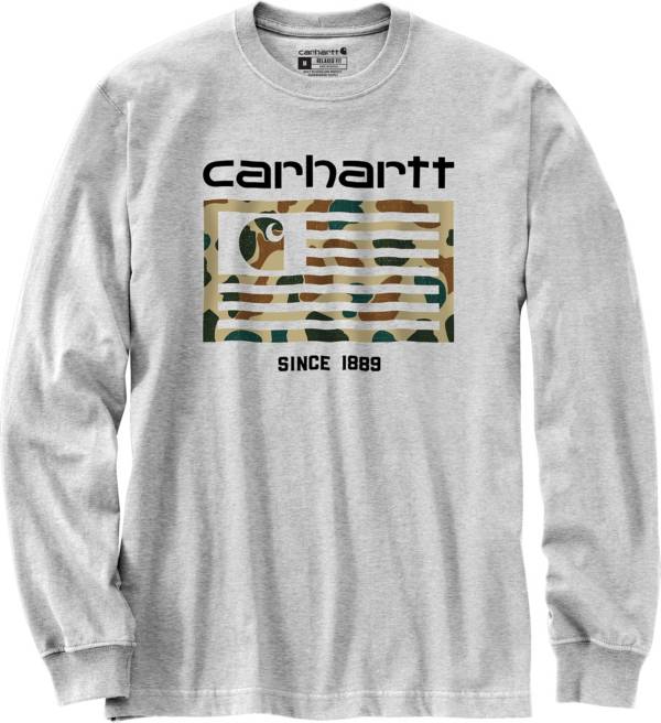 Carhartt Men's Camo Flag Graphic Long Sleeve Shirt product image