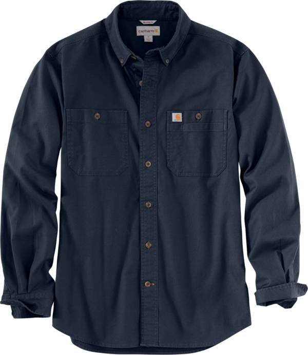 Carhartt Men's 3 XL Tall Navy Cotton/Polyester Force Relaxed Fit