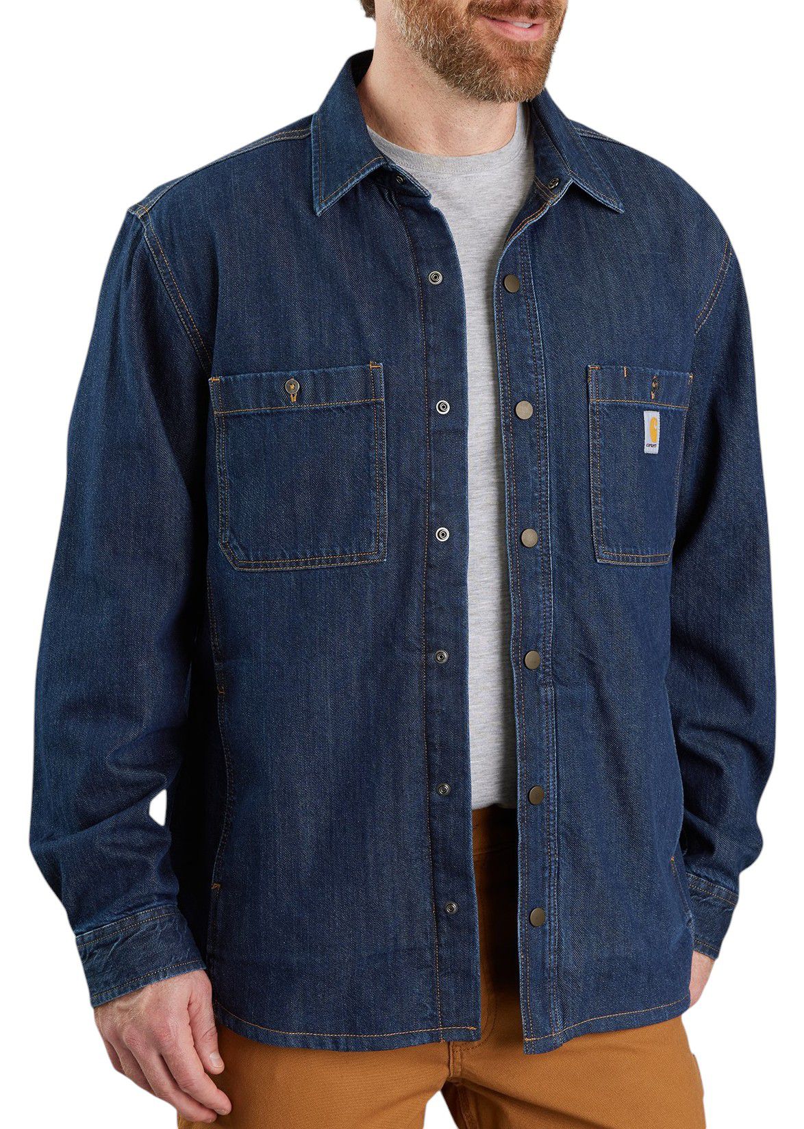 Denim Buttons Shirt Jacket