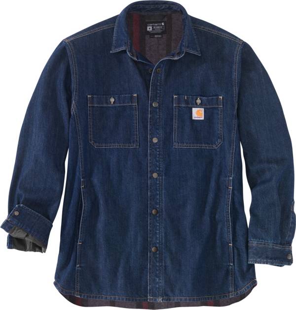 Carhartt Men's Plus Size Jacket - Blue - XXXL