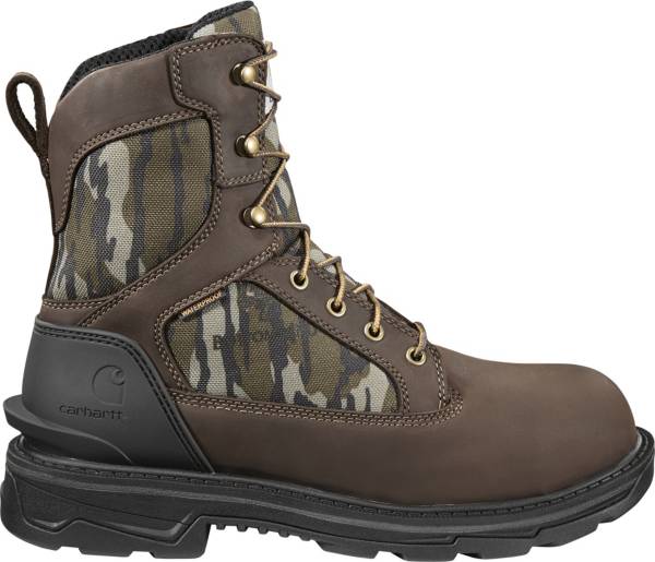 Carhartt Men's Ironwood 8” Mossy Oak Waterproof Soft Toe Work Boots product image