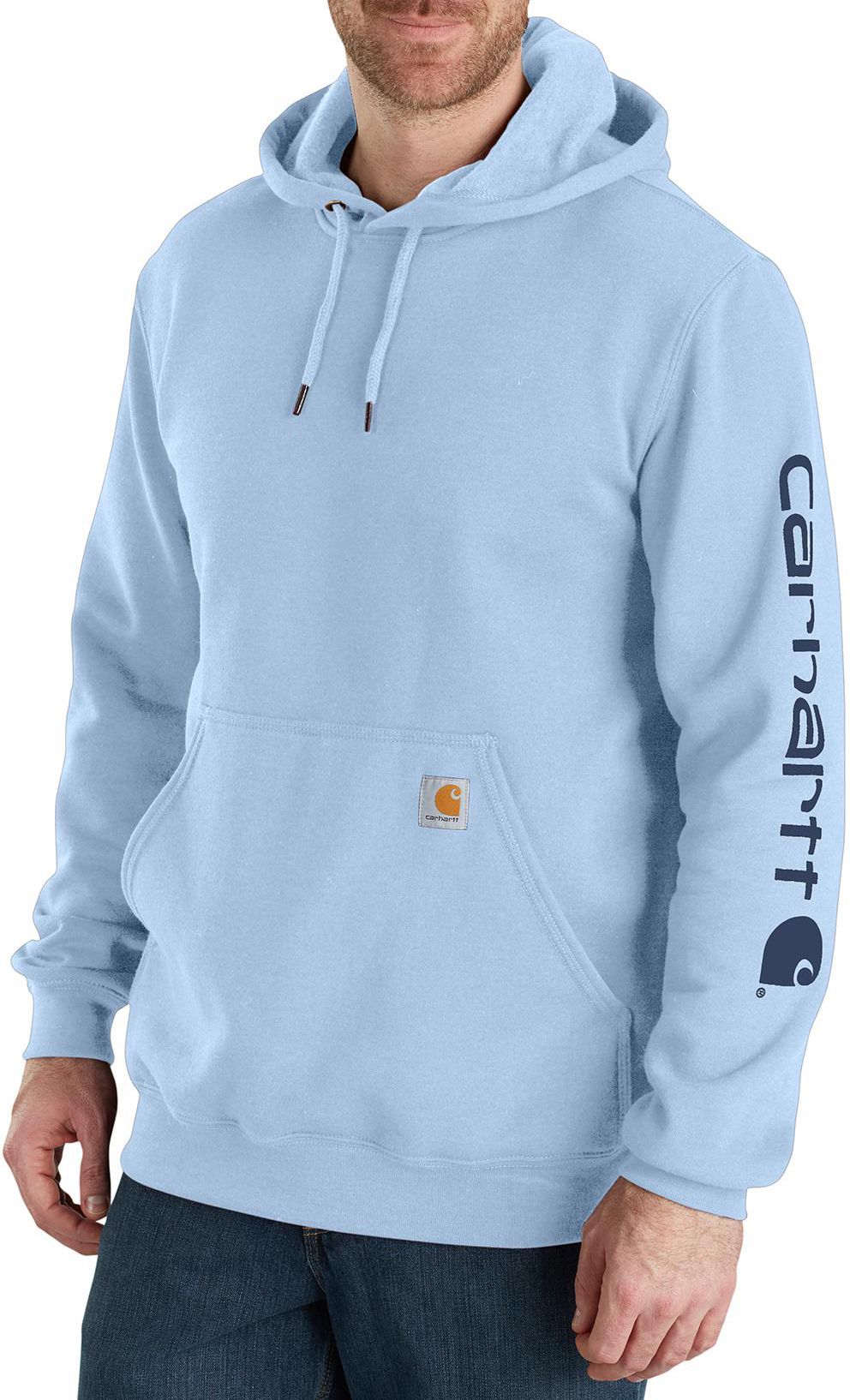 Carhartt Men's Logo Sleeve Graphic Hoodie