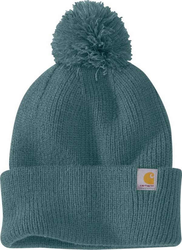 Carhartt Knit Pom-Pom Beanie for Women in Pink