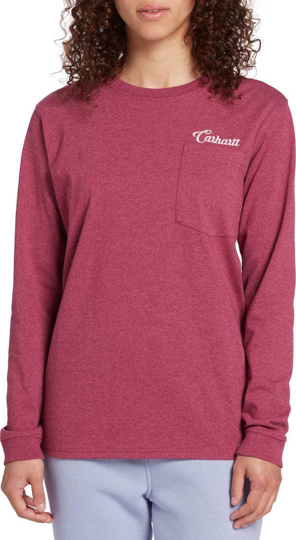 Carhartt Women's Loose Fit Graphic Long Sleeve Pocket Shirt product image