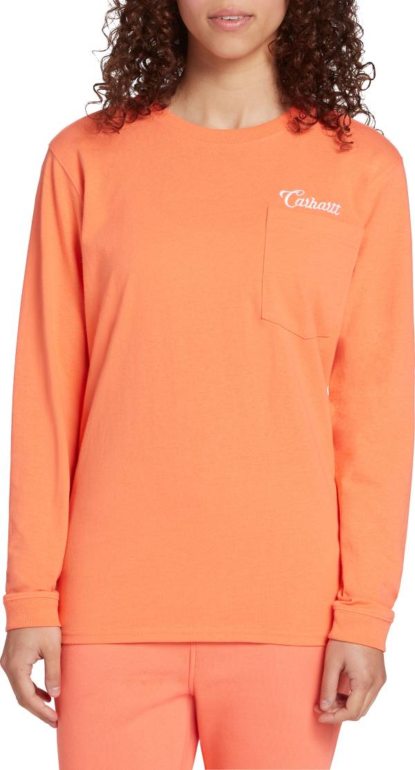 Carhartt Women's Loose Fit Graphic Long Sleeve Pocket Shirt product image