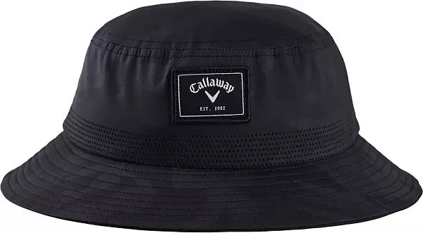 Men's Camo Snapback Cap, CALLAWAY, Hats, Men's, BLACK