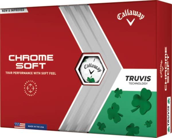 Callaway 2022 Chrome Soft Truvis Shamrock Golf Balls product image