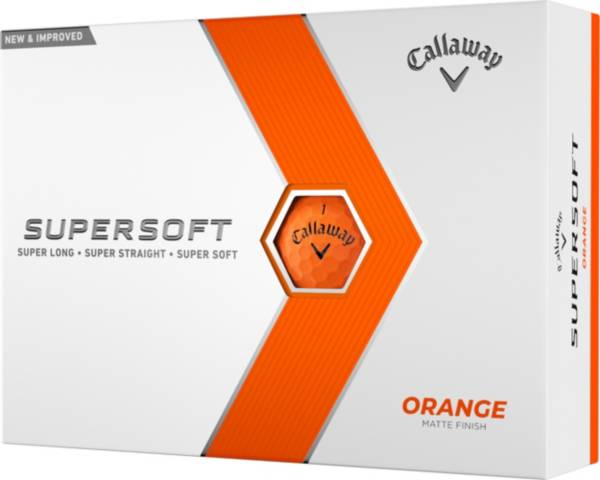 Callaway 2023 Supersoft Matte Orange Golf Balls product image