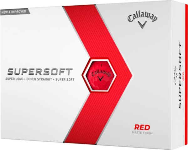 Callaway 2023 Supersoft Matte Red Golf Balls product image