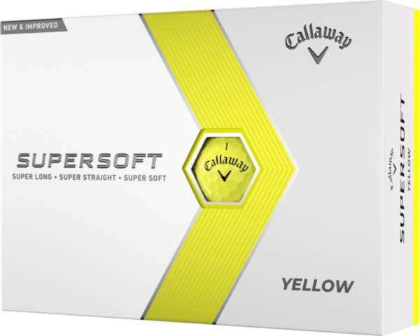 Callaway 2023 Supersoft Yellow Golf Balls product image