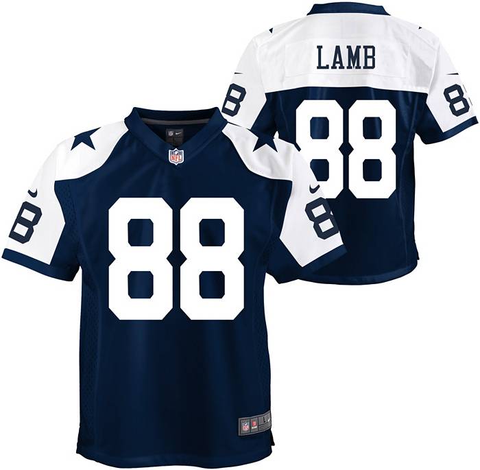 CeeDee Lamb Navy Stitched Jersey, Men's Dallas Cowboys 88 NFL