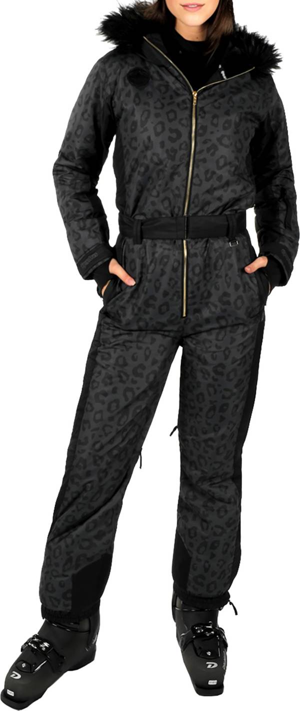 Tipsy Elves Women's Midnight Leopard Snow Suit Dick's Sporting Goods