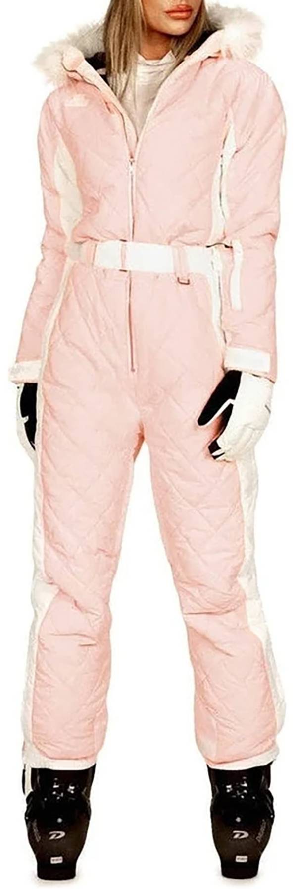 Tipsy Elves Women's Powder Pink Snow Suit product image