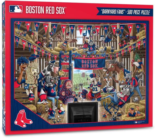 You The Fan Boston Red Sox 500-Piece Barnyard Puzzle product image