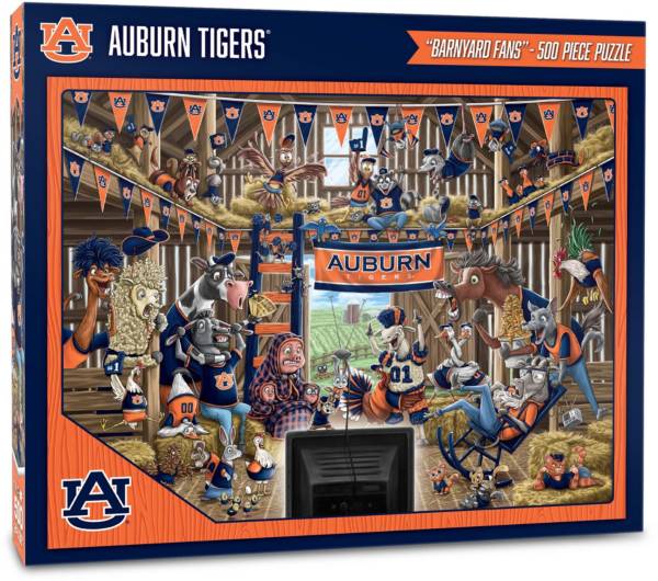 YouTheFan Auburn Tigers Barnyard Fans 500-Piece Puzzle product image