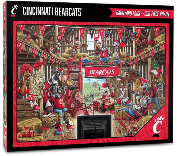 YouTheFan Cincinnati Bearcats Barnyard Fans 500-Piece Puzzle product image