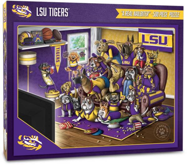 YouTheFan LSU Tigers Nailbiter 500-Piece Puzzle product image