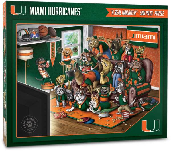 You The Fan Miami Dolphins 500-Piece Barnyard Puzzle